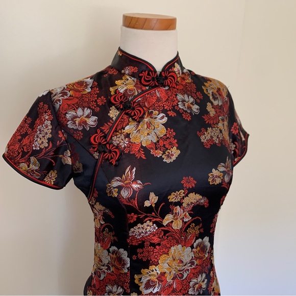 Chinese Qi Pao Mandarin Gown Size S - Picture 2 of 10